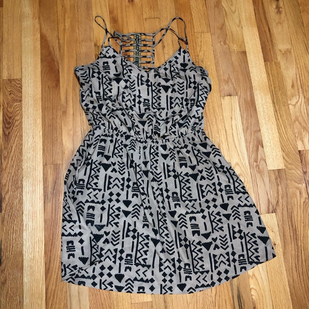 Tribal print dress